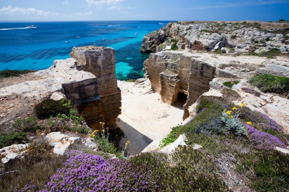 Resort Cala La Luna Favignana Exterior foto